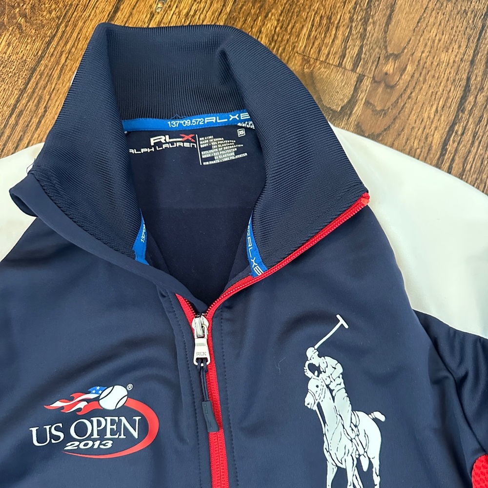 Vintage Ralph Lauren 2013 US Open original Ball Boy Jacket Navy